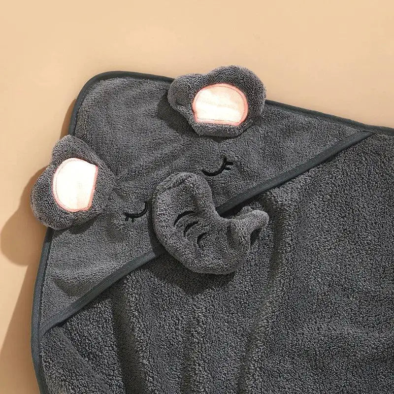 1 Pack Of Baby Bath Towel Cartoon Blanket With Strong Absorption - OurLum.com