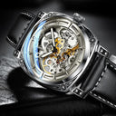 Glenaw Stainless Steel Automatic Watch for Modern Men Luxury