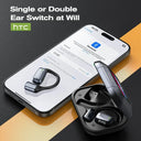 AI Translator Earbuds HTC NE25 Bluetooth 5.3 Real Time Translation 50H Mic