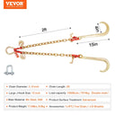 Tow Chain With J And Grab Hook