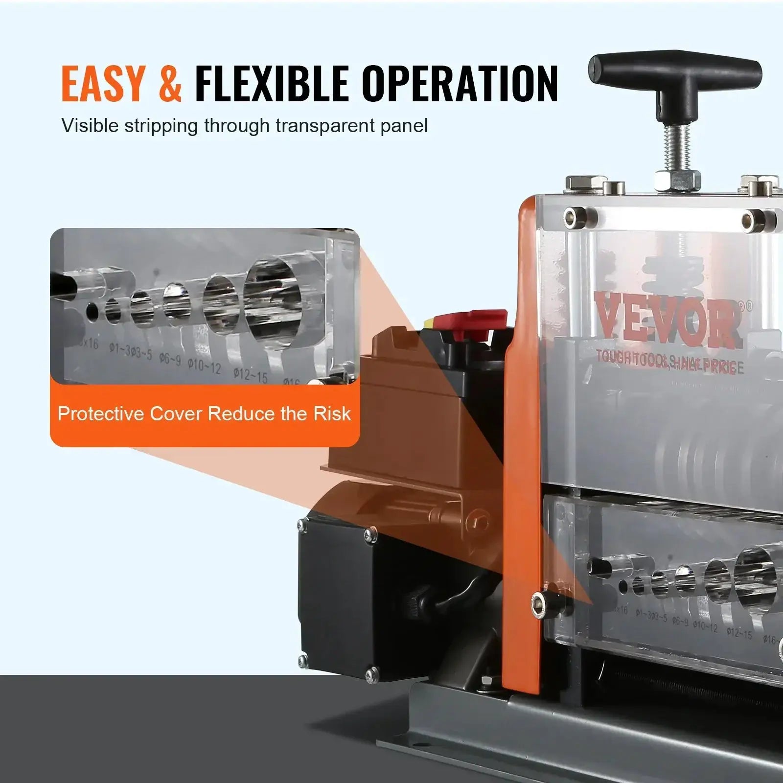 VEVOR Electric Wire Stripping 60W For Copper Recycling
