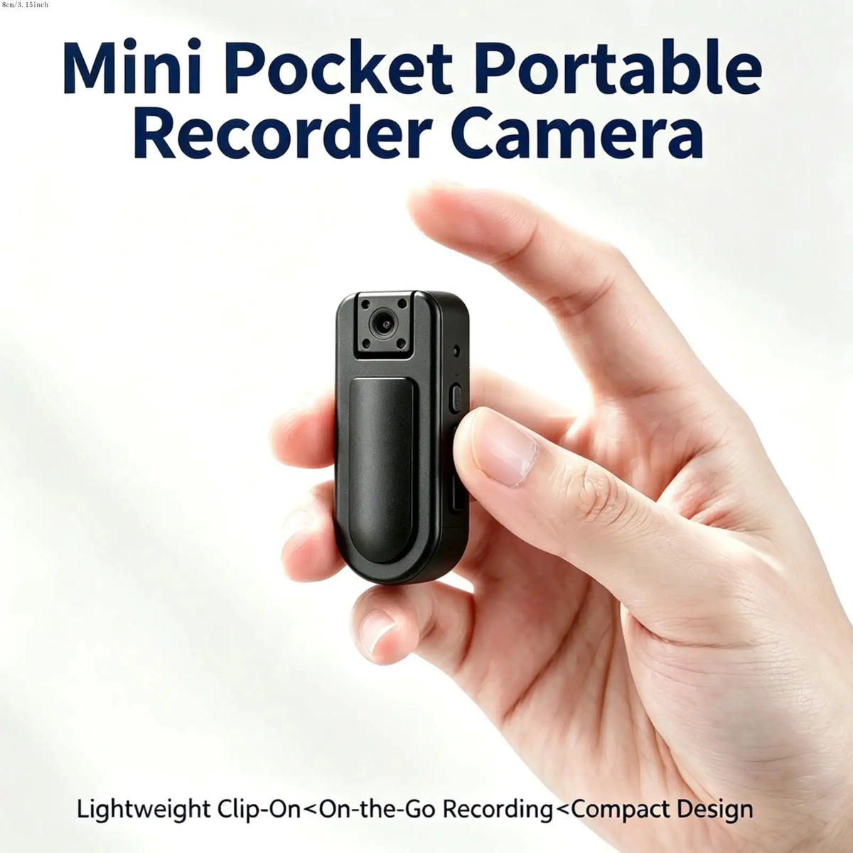 Ultra HD Mini Body Camera, Portable Wearable Video Recorder — product view 1