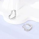 Charm Double Hoop Earrings