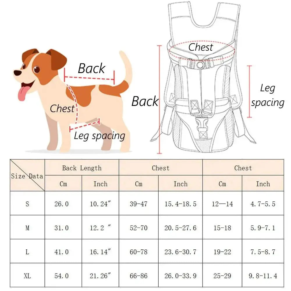 PawVoyage Dog Carrier Backpack Safe Travel Companion