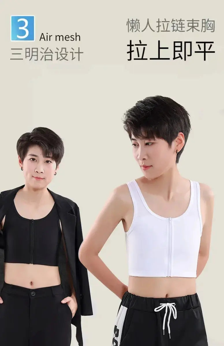 Comfort Trans Women Chest Binder for Gym — product view 10