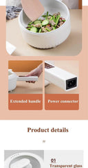 Smart Electric Cooking Pot Reservation Multifunctional Wok-1.6L