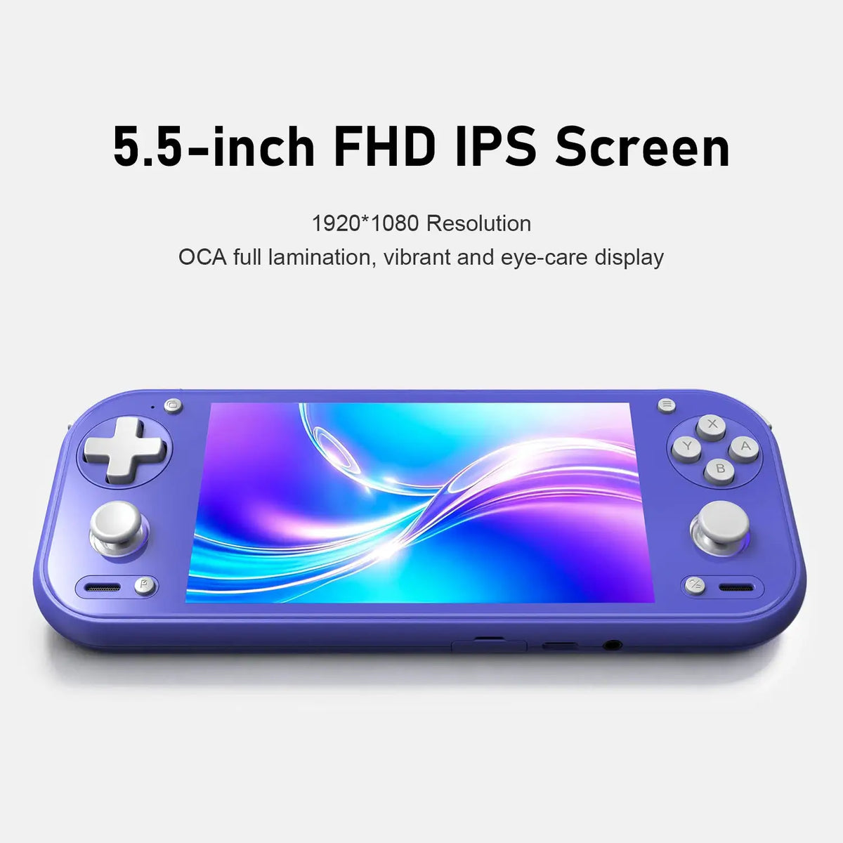 Anbernic RG 55G1 5.5 Inch IPS Multi-touch Screen Android 14 RG55G1 Handheld Game Console Online Multiplayer 3D Hall Joystick