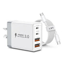 40W Wall Charger - Dual Fast Charging System