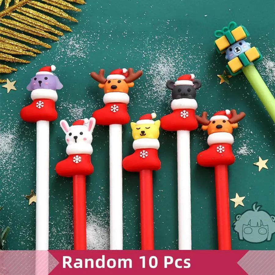 Christmas Gel Pen Set 20 Color Pens for Festive Writing Joy