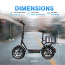 Compact Dyu C4 Foldable Electric Scooter