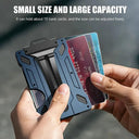 Men's Slim Aluminum Wallet Rfid Blocking