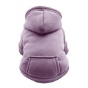 Hooded Pet Sweatshirt Stylish Winter Apparel for Pets