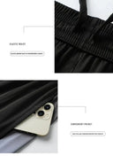 Cool Dry Ice Silk Sports Set Training