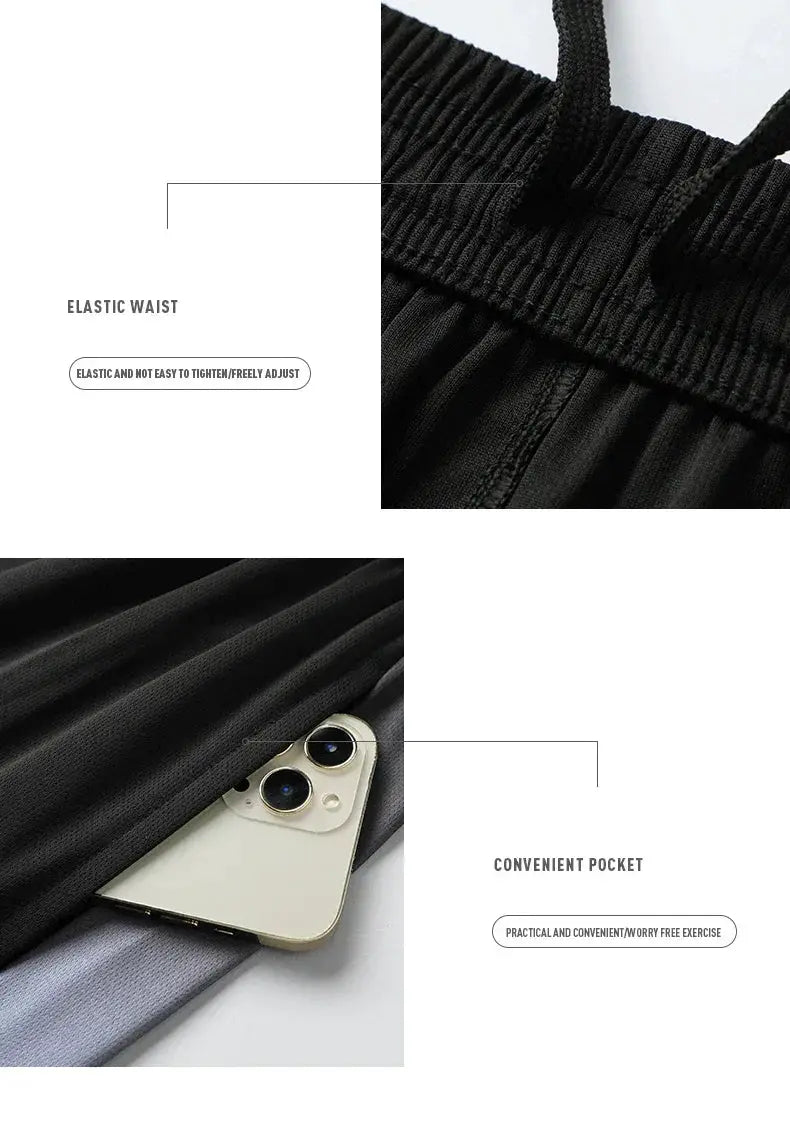 Cool Dry Ice Silk Sports Set Training — product view 20