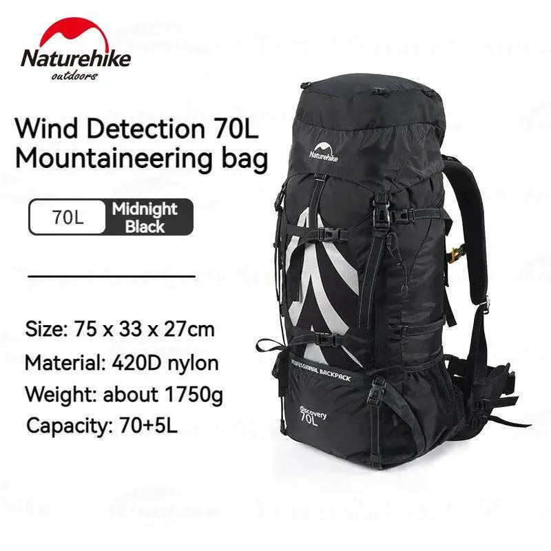 Naturehike 70 Plus 5L Ultralight Trekking Backpack