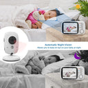 TakTark Wireless Baby Monitor with Night Vision Lullabies