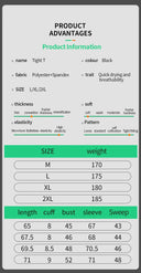 Quick Drying Tight Fitting Suit For Men's Sports Top