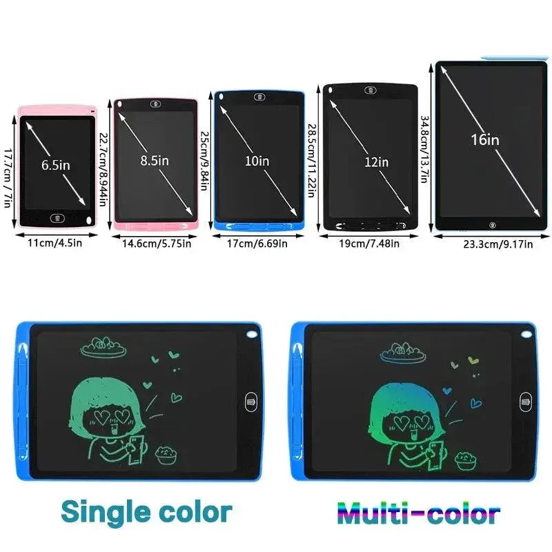 Portable LCD Drawing Tablet for Kids Fun Creative Blackboard