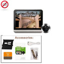 Yuezhe 3MP Peephole Camera With Four Point Three Inch Screen And WiFi Alerts