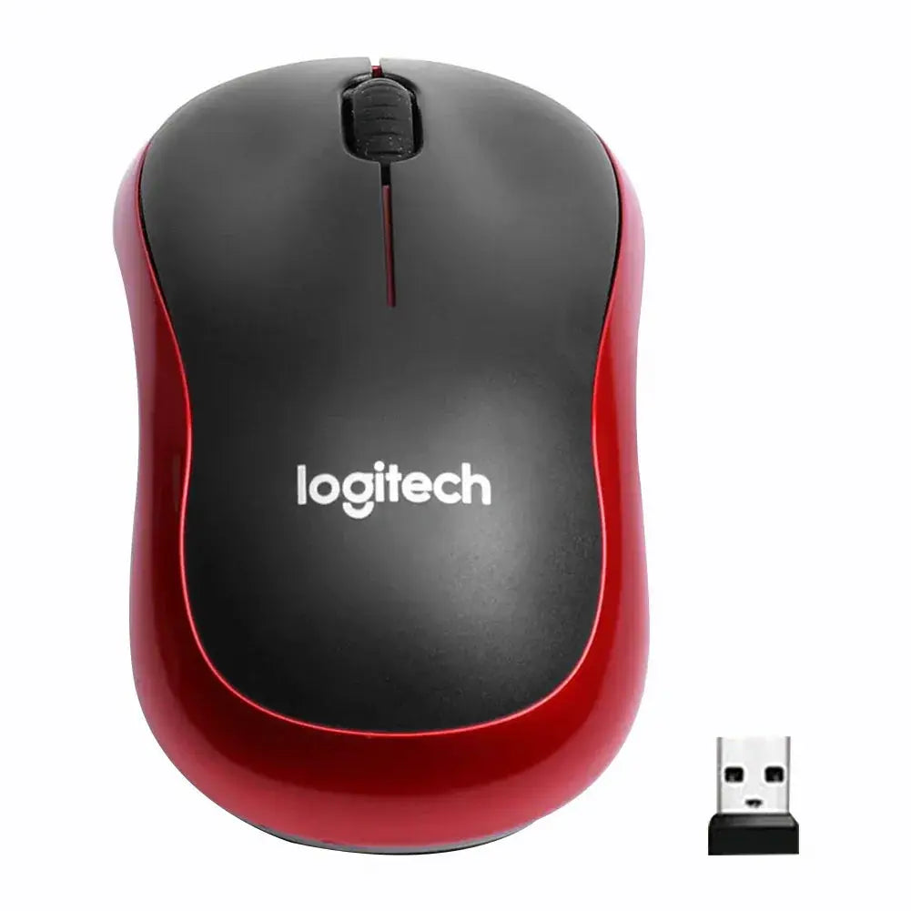 Logitech M185 Wireless Mouse 2.4GHz USB 1000DPI Ergonomic