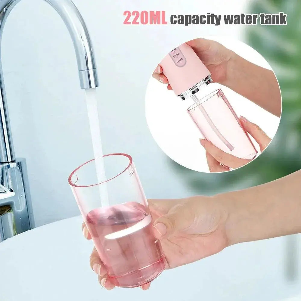 Portable Dental Water Flosser With Smart Features For Care