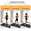 Under Desk Walking Pad Treadmill Twelve Speeds For Small Spaces