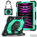 Kids Tablet Case Shockproof Rotation Handle Cover for iPad 9.7
