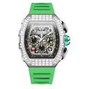 Onola Men Automatic Tonneau Watch