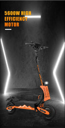 Arwibon 5600W Dual Motor 46MPH Electric Scooter