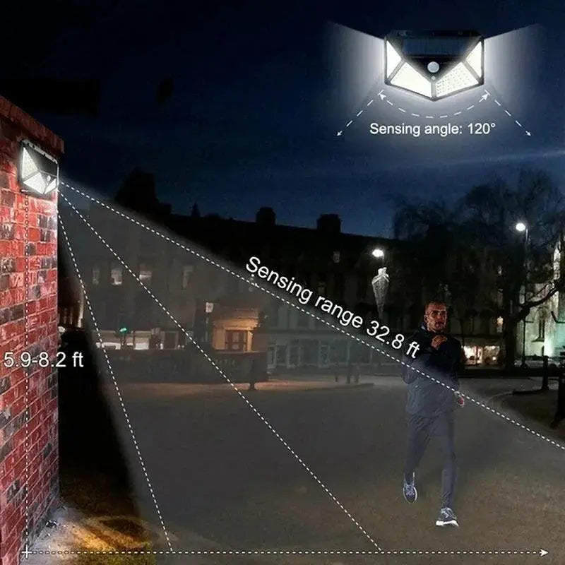 Solar Wall Lamp Ultimate Brightness And Efficiency Light