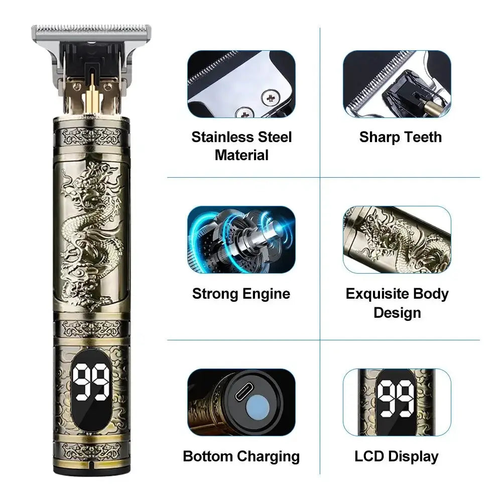 T9 Hair Clipper Beard Shaver Body Trimmer Precision