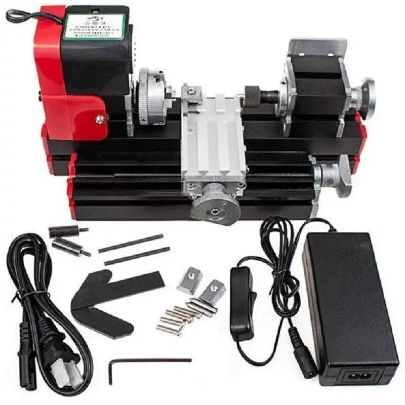 DIY Tool Big Power Mini Metal Rotating Lathe 20W Motor - OurLum.com