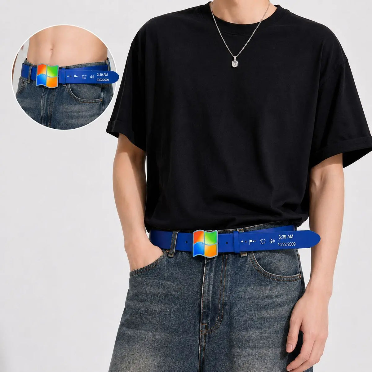 Windows Vista Belt Women Men