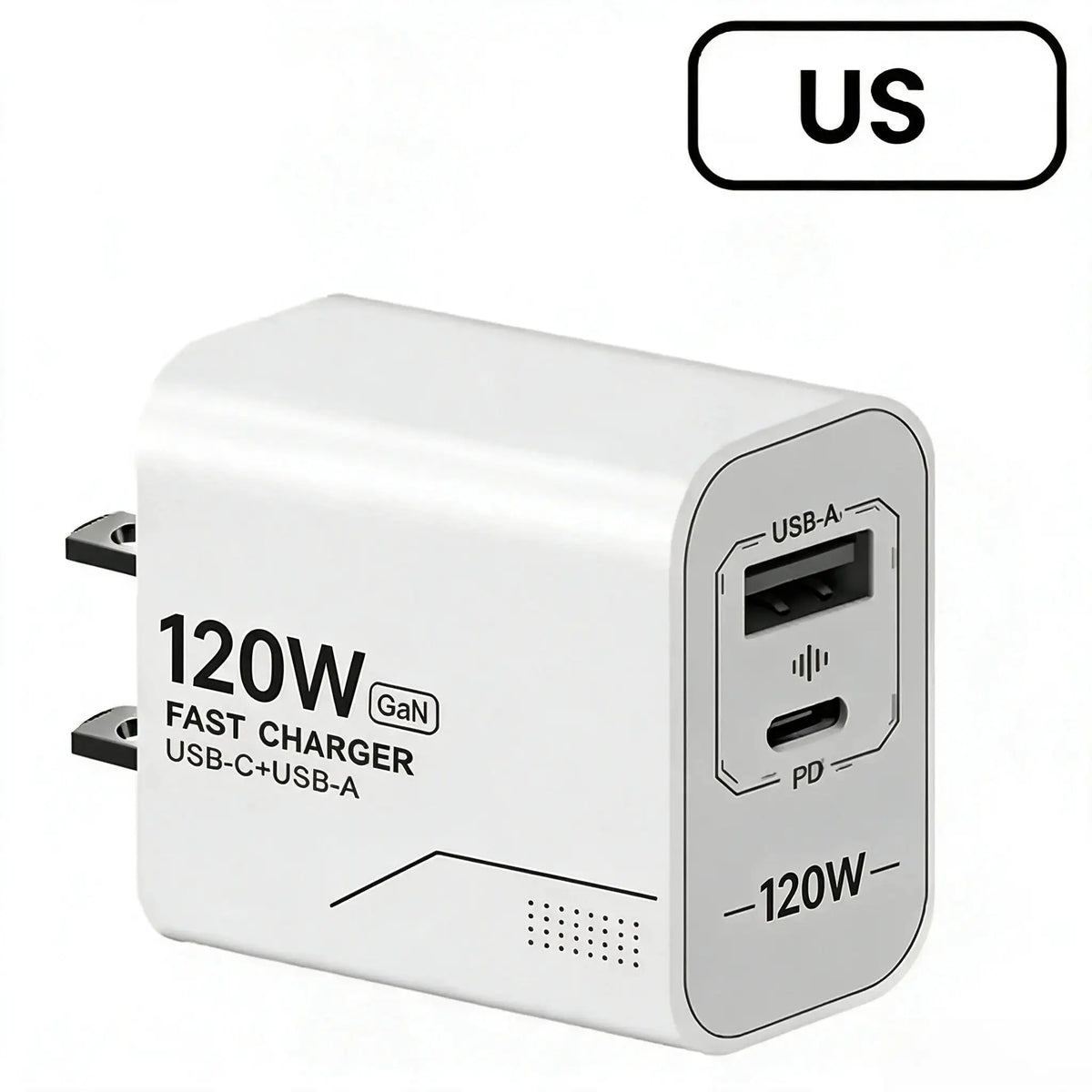Compact GaN Charger - Dual Port Fast Charge — product view 11