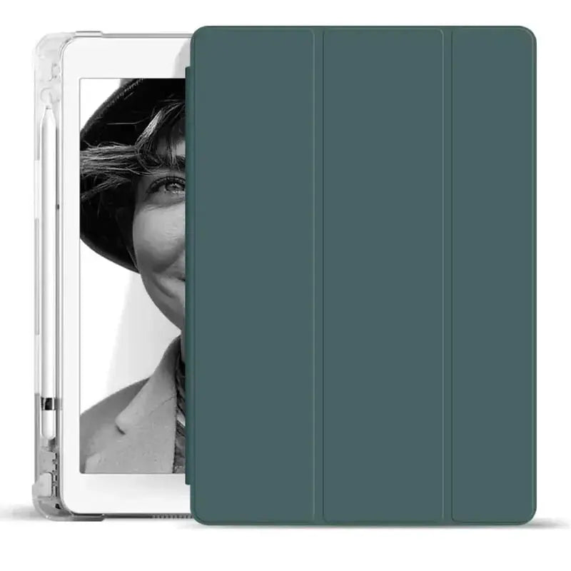 iPad 7th 8th 9th Generation 10.2 Case Smart Pencil Holder