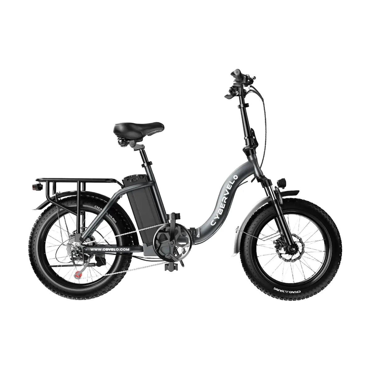 Cybervelo Foldable Fat Tire Ebike — product view 1