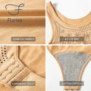 Plus-Size Open-Crotch Shapewear Bodysuit