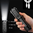 4 Lighting Mode Strong LED Flashlights Telescopic Zoom Torch