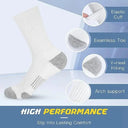 Breathable Cotton Athletic Socks for Men