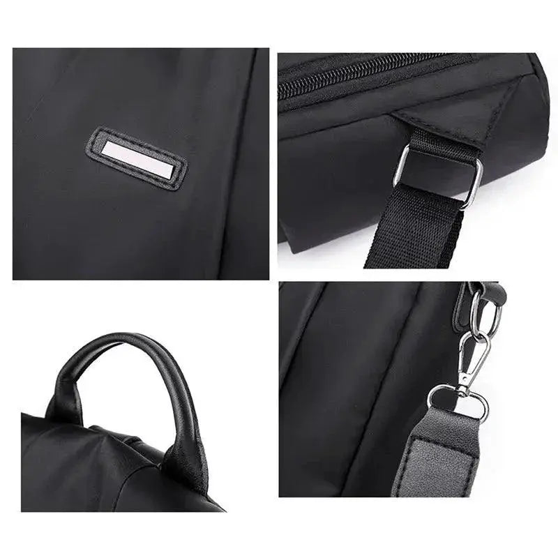 New Women Multifunction Nylon Backpack For Girls Casual Bag