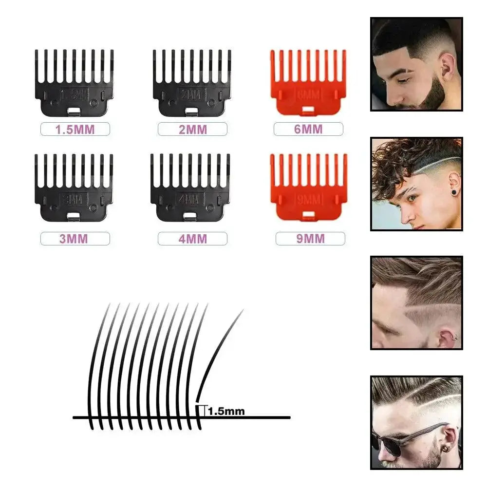Metal Vintage Electric Hair Clipper Precision Cutting