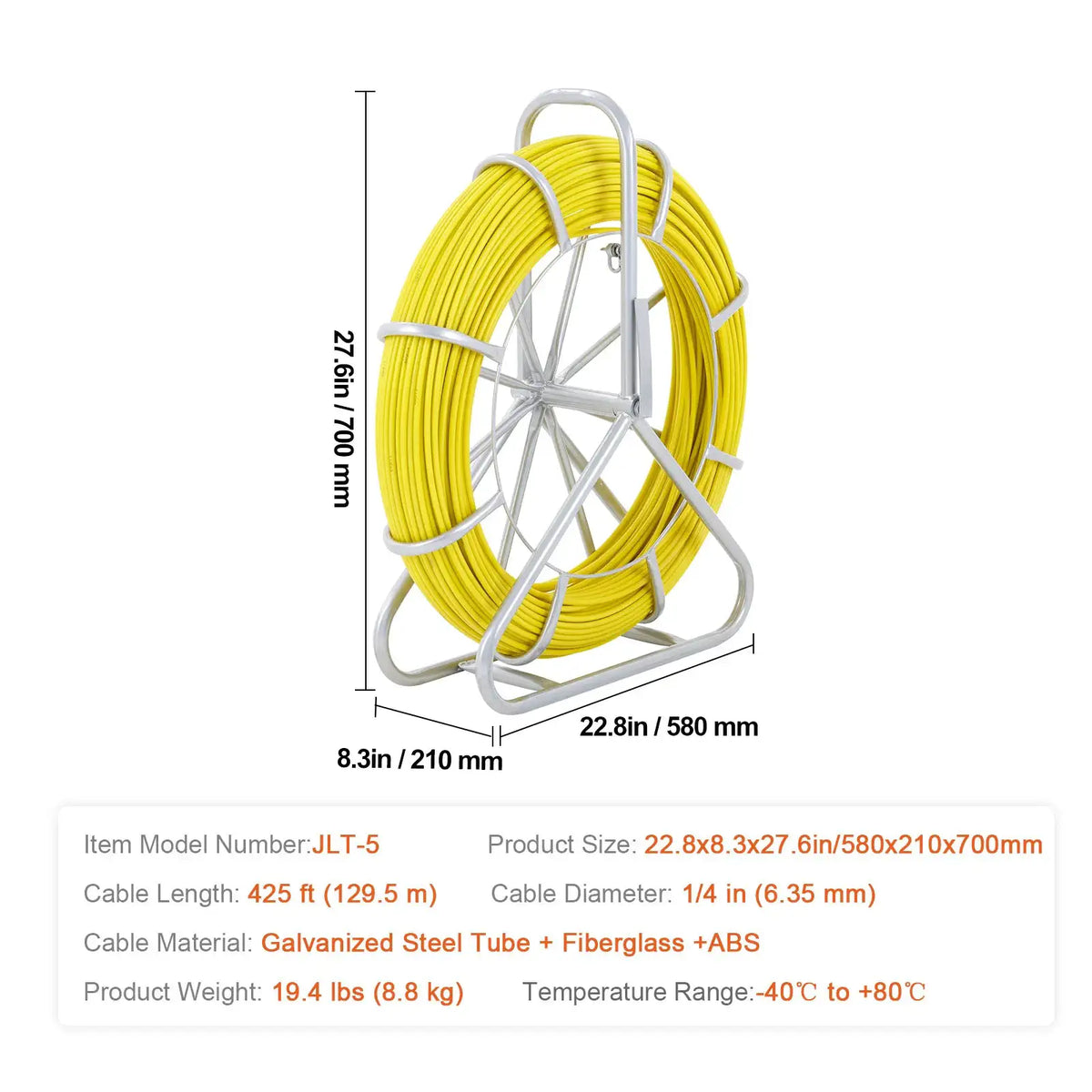 Heavy Duty Fiberglass Wire Fish Tape — product image 10
