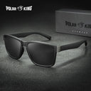 Vintage Polarized Sunglasses for Men & Women Multi-Color Frame