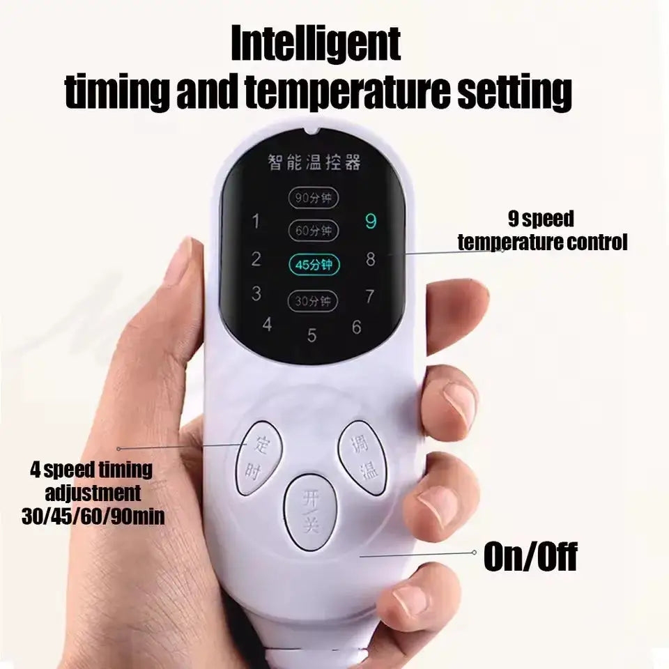 Electric Foot Moxibustion Boots Wormwood Hot Compress Legs Keep Warm Joint Massage Relaxation Muscles Helps Sleep Foot Massager