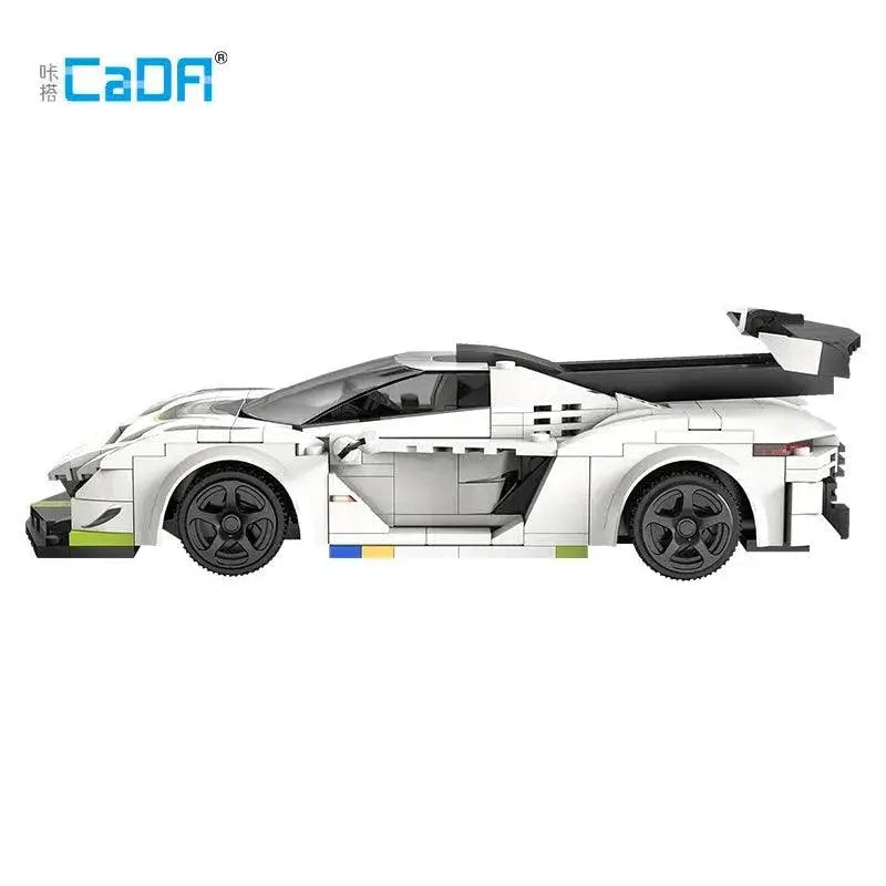 Swedish Ghost RC City Racing Car Programming Toy Block Set