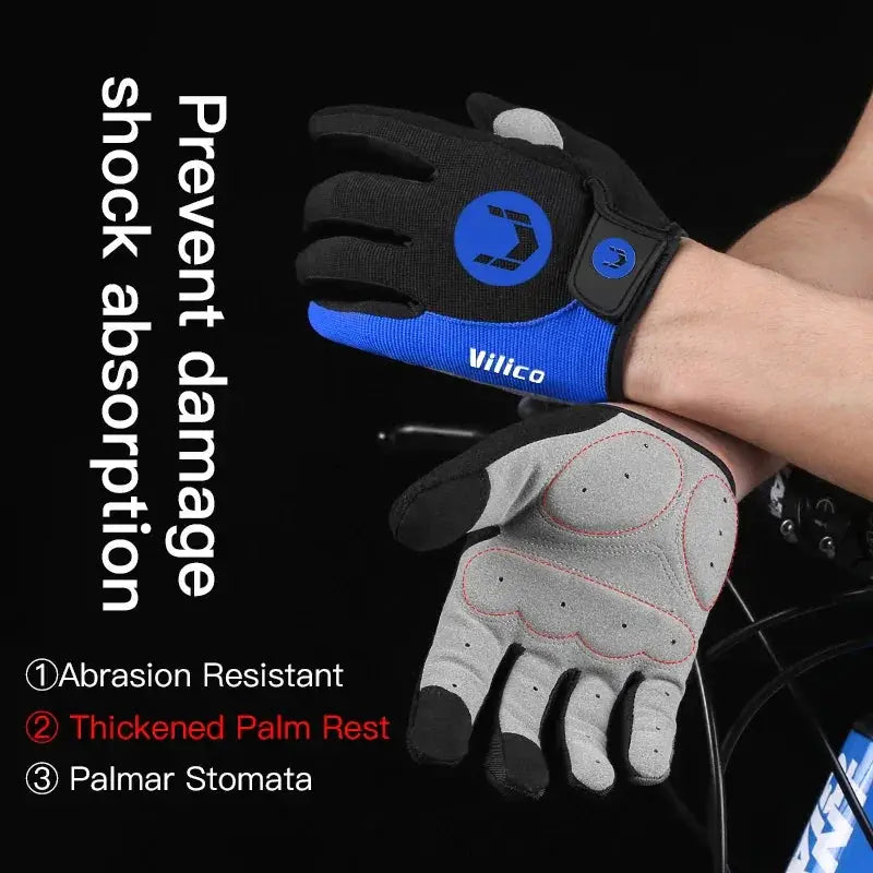 Breathable Non Slip Cycling Gloves For MTB And Road Bikes