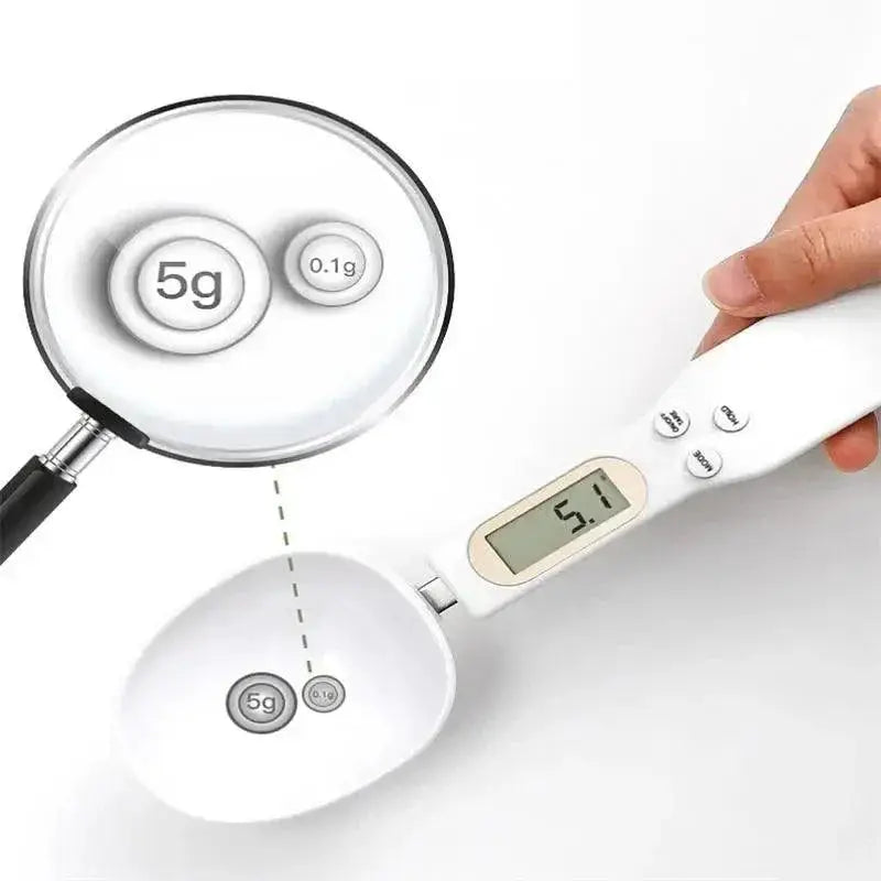 LCD Digital Measuring Spoon Scale Adjustable Weighing