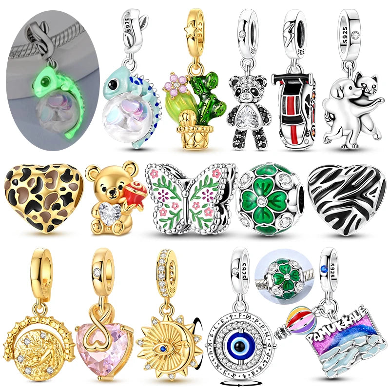 Charm Pendant Sterling Silver Sweet