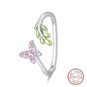 Adjustable Ring Sterling Silver Mermaid