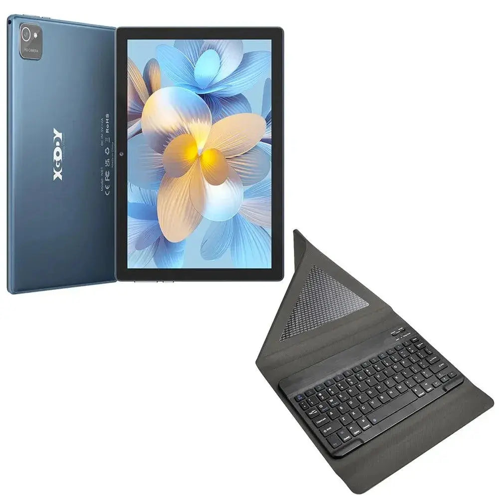 Powerful Android Tablet for Work — Blue with keyboard